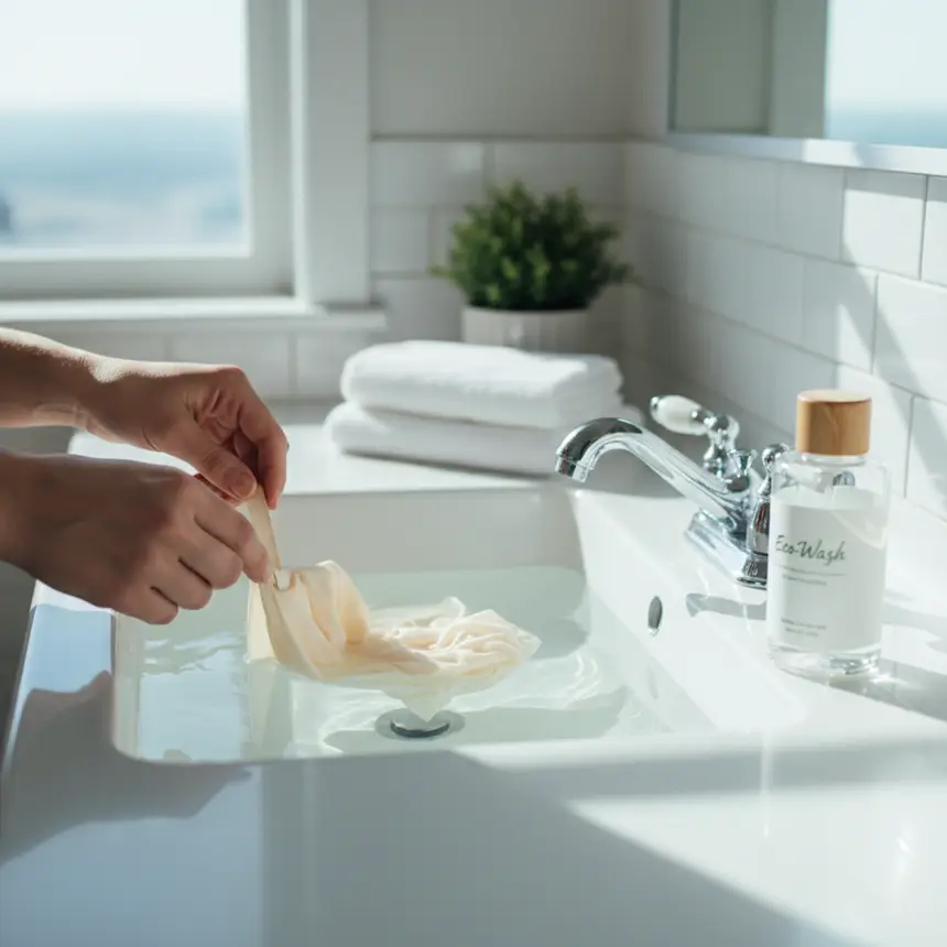 Reusable product cleaning, eco-friendly detergent use