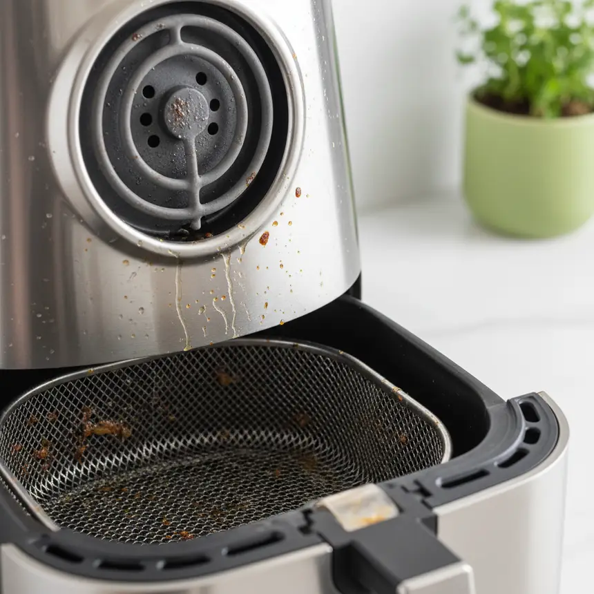 Appliance interior grime