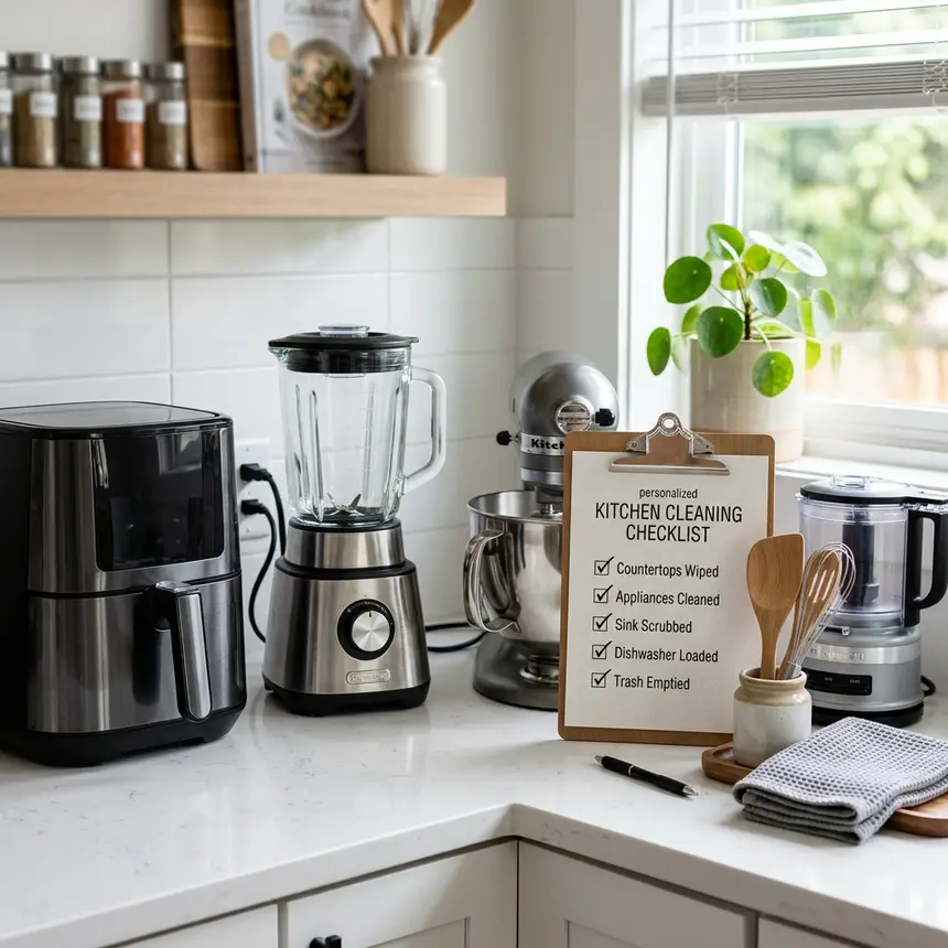 Kitchen appliance routine
