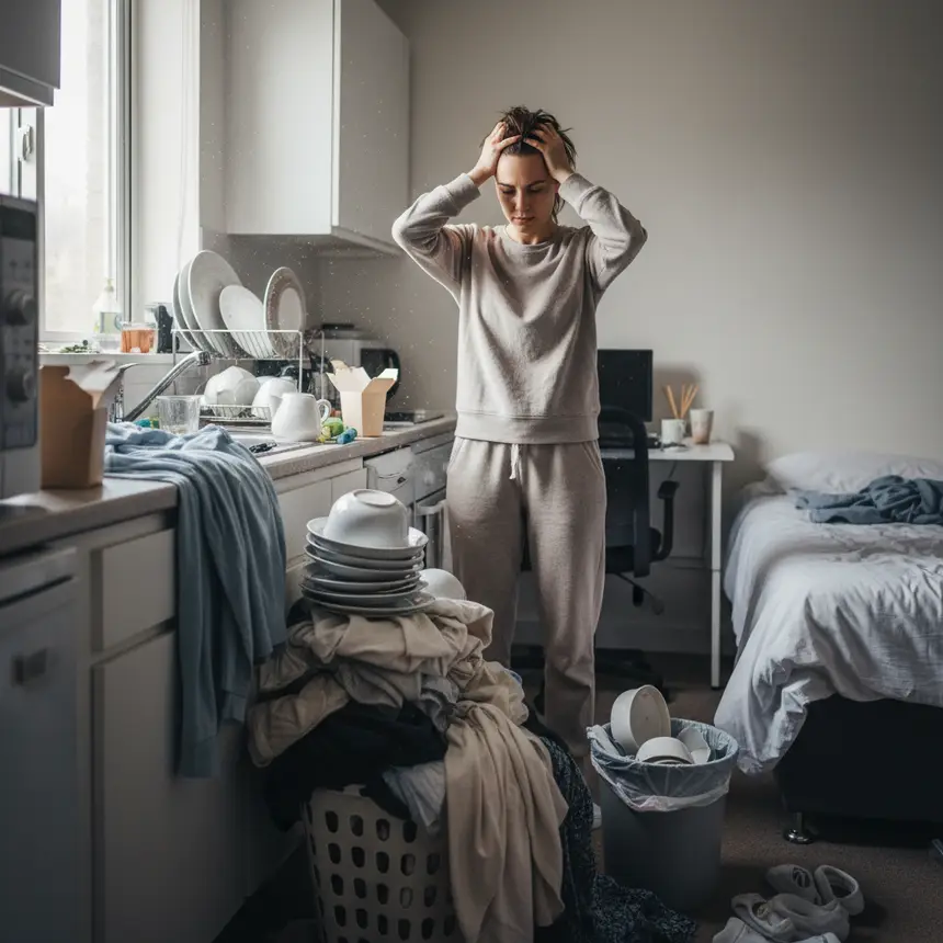 cleaning task overwhelm