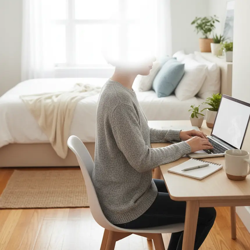 Fresh solo apartment, confident daily life