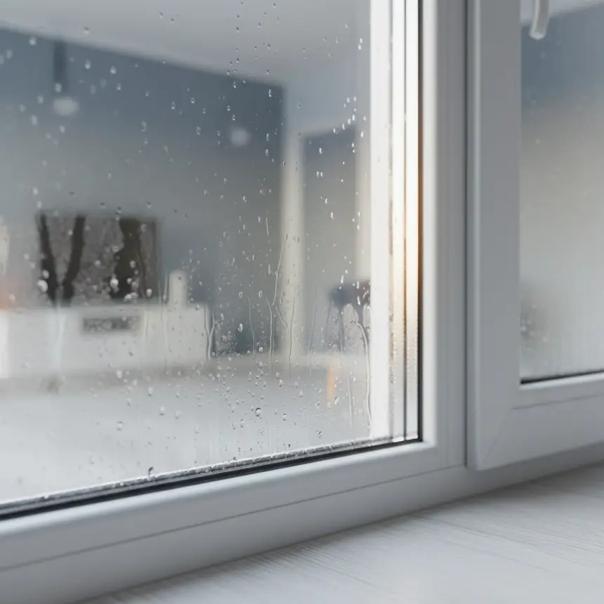 Condensation on window