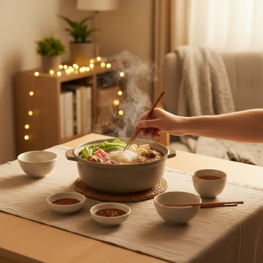 Cozy dinner, solo dining, meal inspiration