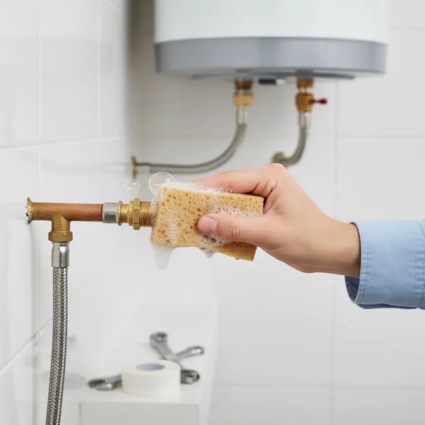 Gas leak detection method
