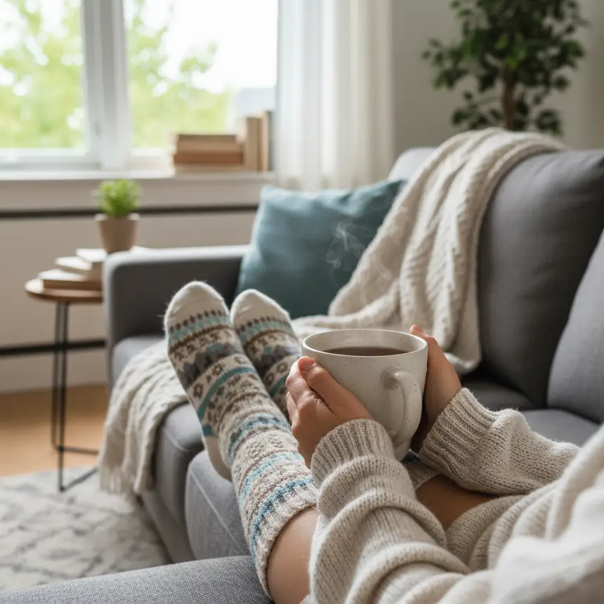 Cozy indoor living