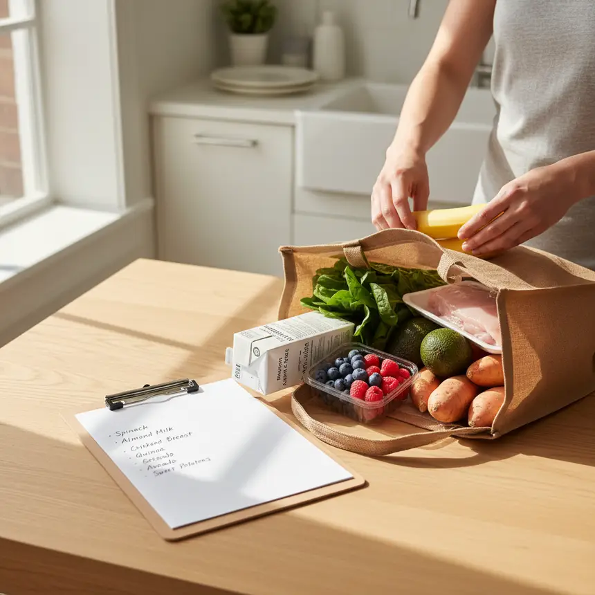 meal plan grocery shopping