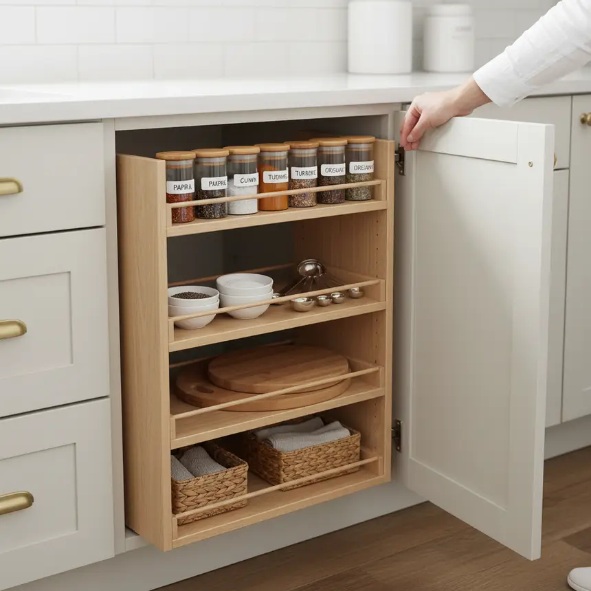 Kitchen organization routine