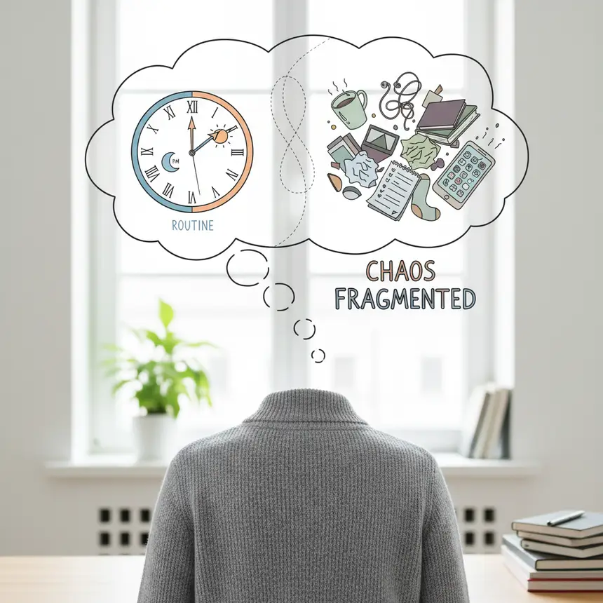 Causes of broken routine