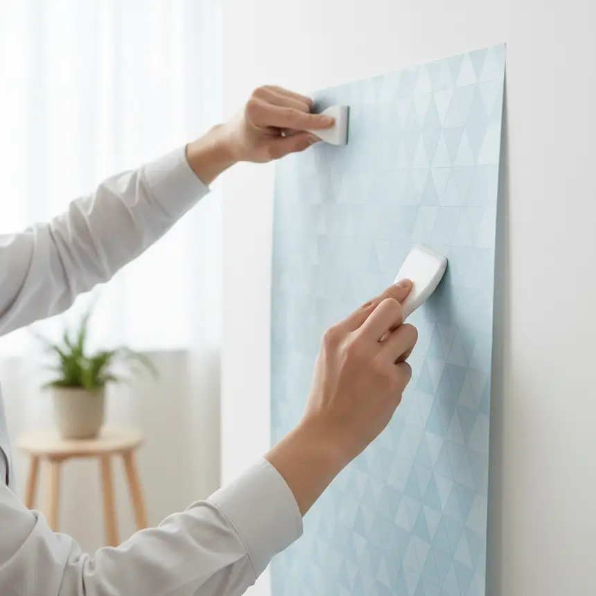 DIY wall application process